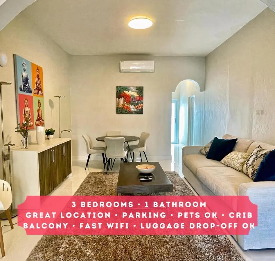 Stunning 3-Bedroom Beachside Apartment San Juan